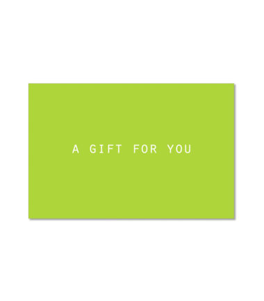 GCH303 Bright Green Side Fold Gift Card Holder