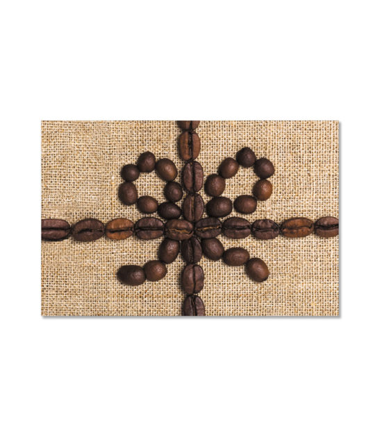 GCH328 - Coffee Bean Side Fold Gift Card Holder